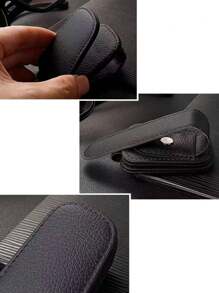 1 pezzo Supporto per occhiali per parasole auto, Portaocchiali magnetico multifunzionale