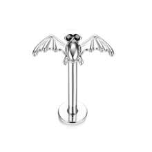 1pc Piercing Jewelry For Women Men 16G 6MM 8MM Helix Cartilage Conch Earring Stud Stainless Steel Internally Threaded Medusa Lip Monroe Ring Labret Nose Stud Set