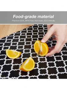 1 Roll Shelf Liner Non Adhesive Refrigerator, Kitchen, Drawer Liners, Waterproof Fridge Table Place Mats For Cupboard, Cabinet, Drawer Liner