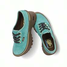 Giày thể thao đế thấp Vans Unisex Authentic Vibram DX Platform, giày tăng chiều cao cho cặp đôi VN0A5JLW20A - màu xanh lá - Xem 4