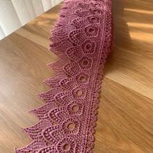 5 yardas de Adorno de encaje bordado de 9 cm de ancho, estilo vintage, recorte, tela bordada, aplicación, costura, artesanía, decoración de bodas, vestidos de novia, embellecimiento, regalo, decoración de fiesta