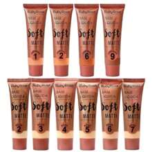 Soft Matte BEIGE/Chocclate Ruby Rose HB-8050 Liquid Foundation - Chocolate9 - 查看 1
