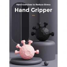 5-Finger Strength Trainer, 5-Finger Exercise Trainer, Decompression Vein Finger Strength Trainer, Unisex 5-Finger Grip Trainer Fitness Accessory - Multicolor - View 7