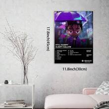 1 pieza Póster de lienzo enmarcado con la portada del álbum Still Sleep Sleepy Hallow, arte de pared musical, regalo, decoración de pared de alta calidad - Enmarcado - Ver 2