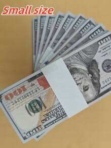 100/200/900 piezas Mini accesorios de dinero falso para juegos, fiestas, Halloween, Navidad, decoraciones de entretenimiento, moneda, moneda falsa, moneda de utilería, accesorios de magia.
