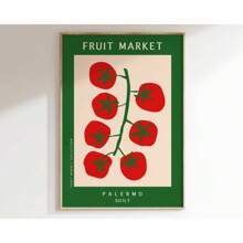 1pc Sangria Drink Negroni Canvas Painting Club Bar Shop Home Decor Cartoon Juice Mojito Aperol Spritz Canvas Painting No Frame