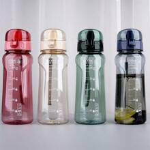 630ml Summer Large Capacity Water Bottle, Outdoor Sports Portable Cup, Heatproof Plastic, Fitness Water Jug For Men & Women, Mountain Bike Cycling