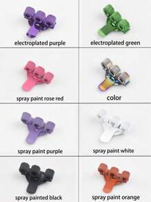 Support-crayon en métal robuste avec ressort, support-crayon en acier au carbone, support pour stylo à bille, stylo plume et marqueur, boîte de rangement de bureau profilée, réglable, prise sécurisée, convient à presque tous les stylos à bille, stylos plume, marqueurs, boîte de rangement de bureau, idéal pour les journaux, les cahiers et l'usage de bureau, organisateur de maquillage, organisateur, organisateur de rangement, organisateur de soins de la peau, rangement de bureau, organisateur de papeterie, rangement pour les ongles, décoration de chambre à coucher