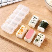 SushitellerSushi Maker Set 20 Stück Sushi Kit mit matte Bazookamit Messer Essstäbchen Avocadoschneiderr GeschmacksgerichtSushi Set zum Selber Machen Onigiri form DIY