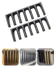 PMAG Rack Wall Mount, Wall Mount Display Mag Storage, Home Magazine Storage Rack, Mag Rack For Gun Safe, Locker, Cabinet, Wall - Black - View 6