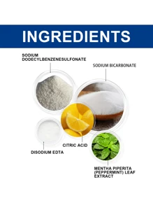 Pastillas de limpieza descontaminantes y multiusos para la cocina y el baño, para quitar la suciedad y las manchas