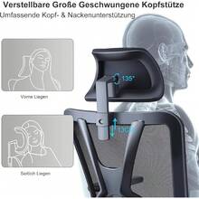 Home Office Chairs - 黑色 - 查看 6