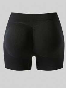 1 peça feminina acolchoada bumbum realçador modelador calcinha, bumbum levantador calcinha, pêssego bumbum