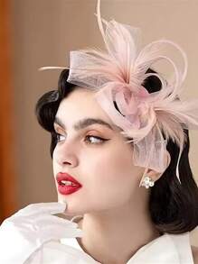 Fascinators Hats 20s 50s Hat Pillbox Hat Tea Party Headwear With Veil For Girls And Women