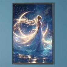 1 Set Diamond Painting Kit, Full Drill Diamond Art Kit - Diamond Dot Painting DIY, Full Drill Art And Craft, Suitable For Home Wall Decor, Gift - Diamond Art Set