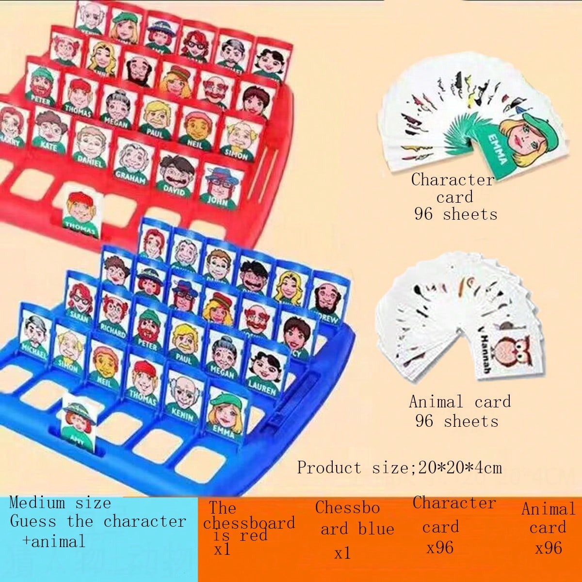 Who Logical Thinking Deduction Reasoning Game Interactive Parent Child Board Game Toy Who Logical Thinking Deduction Reasoning Game Interactive Parent Child Board Game Toy