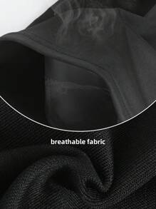 女士夏季运动口袋喇叭裤，高腰阔腿瑜伽裤，无缝收腹透气紧身健身打底裤，户外运动服套装 黑色春季 - 黑色 - 查看 12