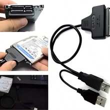 DEMSAIMP, S.A DE C.V. Cable Adaptador Sata A Usb 3.0 Para Disco Duro 2.5 Hdd - Ver 2