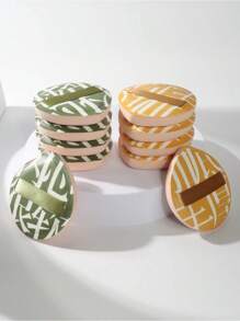 Large Size Cotton Candy Cosmetic Puff Super Soft Sponge Air Cushion Powder Puffs Foundation Concealer Dry And Wet Makeup Tools - Beige - View 6