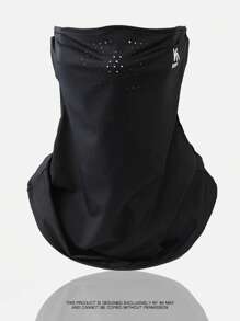 1 件男女通用挂耳式防晒面罩颈套，适用于骑行、徒步等户外活动滑雪面罩 - 掛耳式戴透氣孔遮陽面罩 - 查看 3