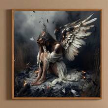 1 套钻石画套件，全钻钻石艺术套件，DIY 钻石点画，钻石艺术和工艺品适合家庭墙壁装饰，礼物，钻石艺术套装 - 彩色 - 查看 3