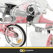 Actionbikes Kinderfahrrad Starlight | 12 Zoll / 16 Zoll / 20 Zoll - V-Brake Bremsen - Schutzblech v. und h. - Kinder Fahrrad für Mädchen und Jungen - Fahrräder - Kinderrad - Jugendrad - Von 2-9 Jahren