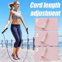 Smart Jump Rope, Jump Rope Counter For Training, Indoor And Outdoor Dual Use Jump Rope, Lightweight And Adjustable, Smart Jump Rope For Exercise And Weight Loss - Blue - View 4