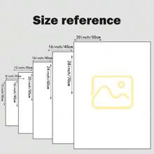 1张/3张墙面艺术海报，动漫经典电影海报，装饰画，带框墙面艺术品