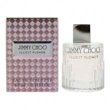 Jimmy Choo Illicit Flower Eau De Toilette 4.5ml, Perfume Addict, Fragrance Lover, Signature Scent, Affordable Luxury, Is An Ideal Gift For Close Friends, Partners, Family, Relatives, Beauty Gifting, Xmas Gift, Birthday Present, Beauty Gifting, Xmas Gift, Party Ready - Floral Woody - View 1