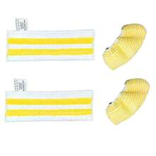2/4/6/8 Pack Nozzles Covers And Microfibre Mop Cloth For Karcher SC1 SC2 SC 3 SC 4 SC 5 EasyFix Steam Cleaner, Floor Cleaning Karcher EasyFix Set - Multicolor - View 13