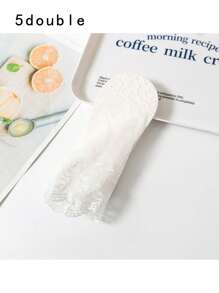 1 Double/Mid-Tube Rose Sole Lace Lace Socks Mesh Socks Non Slip Heel Non-Slip Boat Socks Invisible Socks