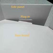 1Pc 73cm/28.7inch Digital Marquee Balloon Frame White KT Board Number 0-9 Plug-In KT Board With Bracket Party Decorative Birthday Party Anniversary Decoration - White - View 6