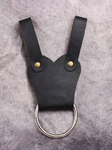 1把中世纪文艺复兴时期角色扮演剑，带剑鞘，LARP复古战士斧金属环，万圣节道具