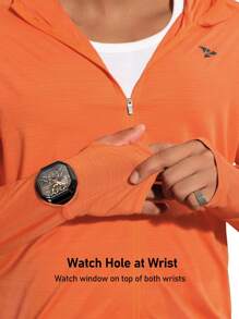 RODEEL Chaqueta tipo hoodie con cierre completo ligera y protección solar para hombres, de manga raglan y manga larga, para senderismo, pesca, entrenamiento y actividades al aire libre