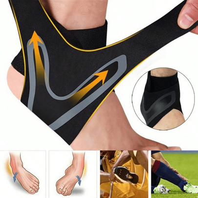 Sports Ankle Pads, Thin And Light Pressure Ankle Pads, Suitable For Outdoor Running, Basketball, Football Mountaineering, Sports Ankle Straps 1 Pack