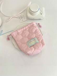 1件糖果色抽绳收纳袋套装，内衣、卫生巾、短途旅行必备收纳套装、收纳袋套装、手提包套装、宿舍卧室装饰收纳袋、衣物收纳套装、旅行收纳套装、旅行必备品、情人节礼物化妆旅行洗漱包、美甲包、化妆包、桌面收纳袋、化妆包、梳妆配件、化妆品收纳袋、旅行、收纳袋、化妆包、旅行必备品 - 彩色 - 查看 19