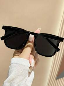 3 Paar/1 Paar modische Retrobrille mit eckigem Rahmen, Sommermode Brillen für Jungen und Mädchen (Geschenkbrillenetui)