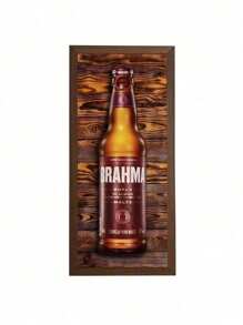 Framed Picture For Barbecue Corner And Bar 19x40cm - 12 Double - View 1