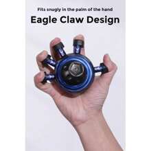 5-Finger Strength Trainer, 5-Finger Exercise Trainer, Decompression Vein Finger Strength Trainer, Unisex 5-Finger Grip Trainer Fitness Accessory - Multicolor - View 5