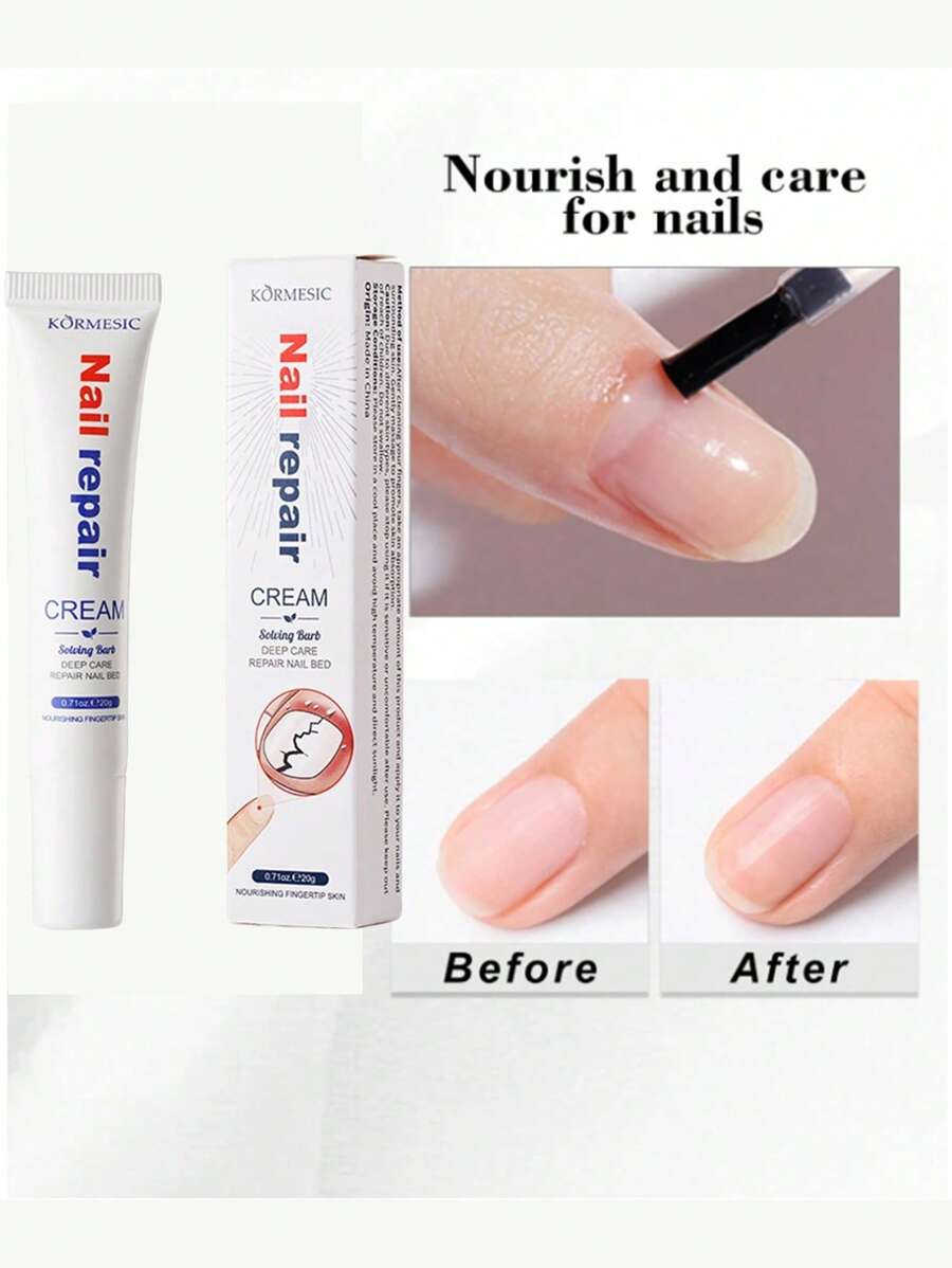 20g指甲护理修复霜，适合日常指甲毛护理