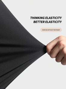 Men's Quick Dry Compression Leggings High Stretch & Breathable Sports Pants