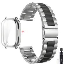 Case+Luxury Metal Strap Compatible With Redmi Watch 5 Active TPU Soft Case Compatible With Xiaomi Redmi Watch 5 Lite Stainless Steel Watchband