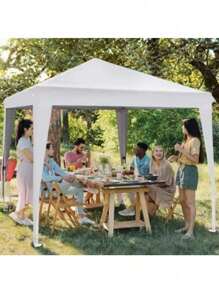 Toldos Plegables Tienda De Fiesta Carpa Impermeable (Blanco/3 * 3) - 1 - Ver 5