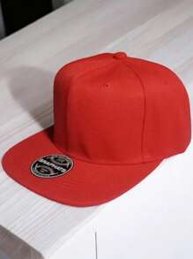 Gorras Planas Varios Colores Snapback - Rojo - Ver 2