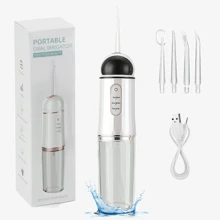 Electric Water Flosser Set, Water Flossing Oral Irrigator, Smart Dental Irrigator With Detachable Water Tank, Oral Irrigator For Deep Teeth And Gum Cleaning, Portable USB Rechargeable Battery, Ideal For Birthday Gifts - Multicolor - View 15
