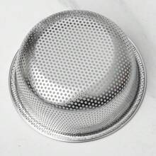 1pc Stainless Steel Sink Strainer Basket Removable Goosehead Storage Drainage Basket Kitchen Hanging Drain Rack - Stainless Steel Color - View 7