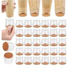 Silicone Table Chair Leg Protector Kit 16 Pieces