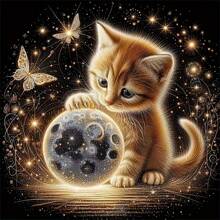 1-częściowy zestaw do malowania diamentami, pełne zestawy do malowania diamentami, malowanie diamentami DIY, pełne wiercenie sztuki i rzemiosła, odpowiedni do dekoracji ścian domu, prezent - zestaw do malowania diamentami