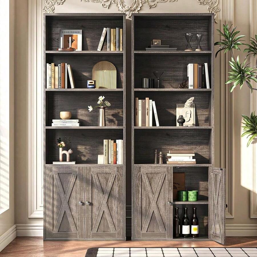 Bookcase - Schwarz - Übersicht 1