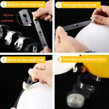 112pcs Macaron Orange Blue Cream Beige Balloon Garland Kit - Latex Balloons For Wedding, Showers,Gender Reveal Party Decor,Engagement, Birthday, Mother's Day, Graduation, Valentine's Day,Party Decorations